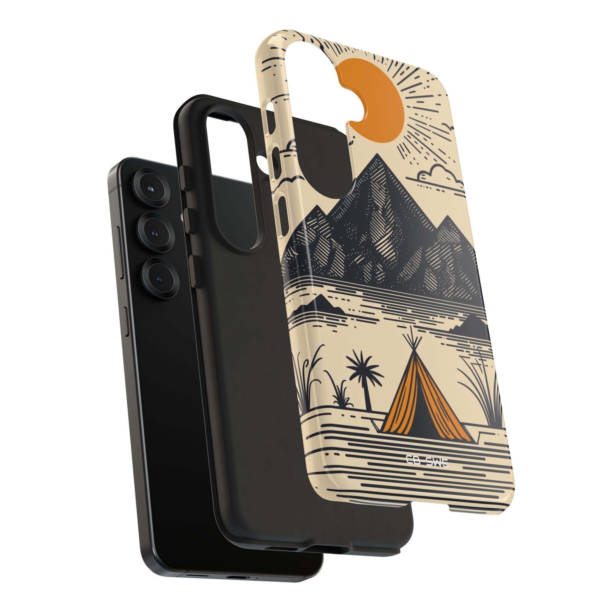 Golden Tent Awaits - Samsung Case