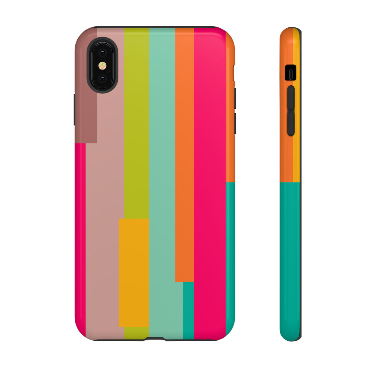 Geometrical Colorful - Protective Phone Case