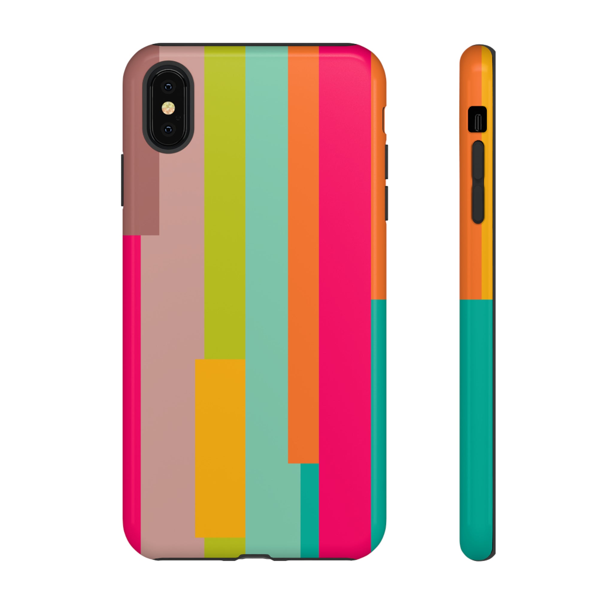 Geometrical Colorful - Protective Phone Case