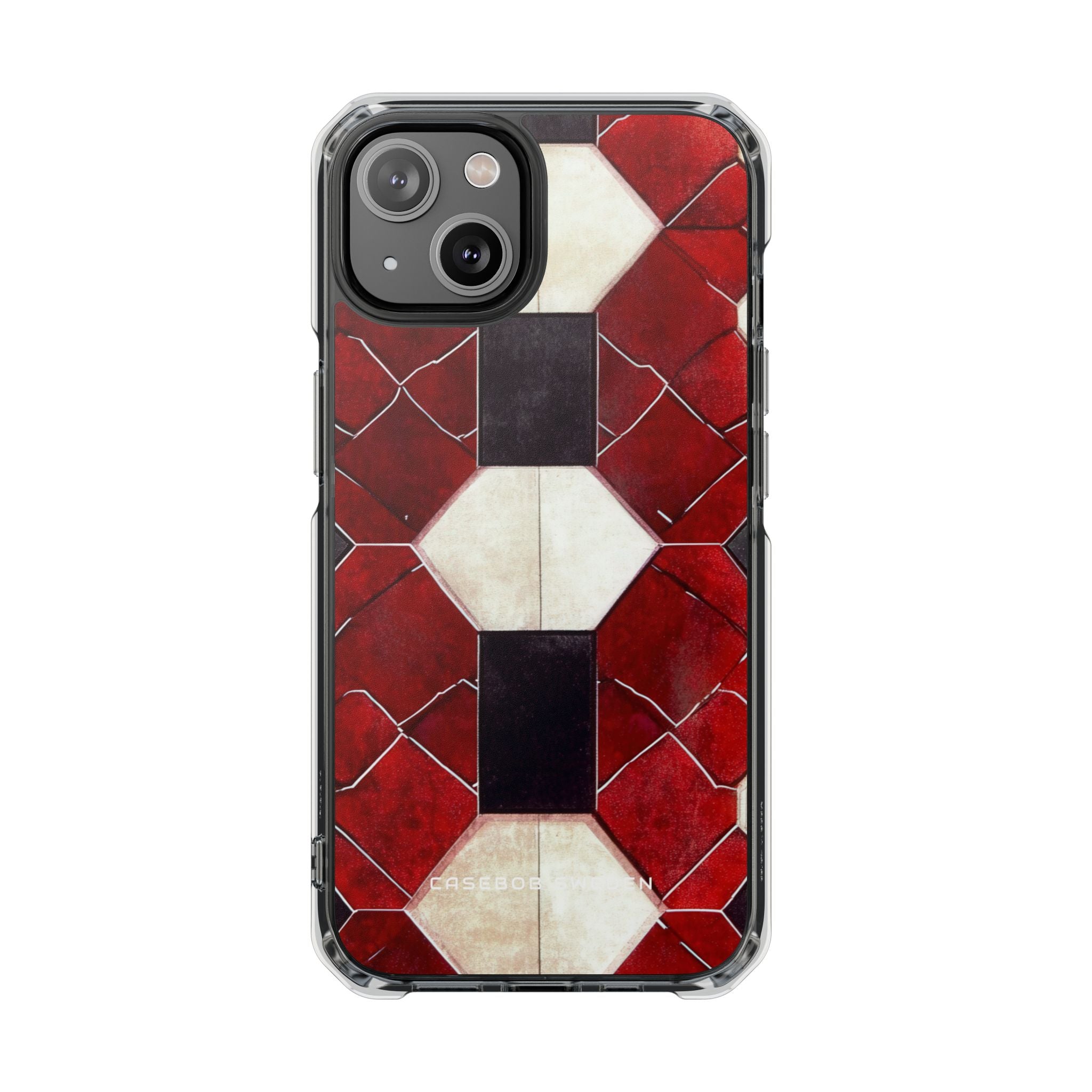 Gothic Hexagon Symmetry iPhone 14 - Clear Impact Phone Case