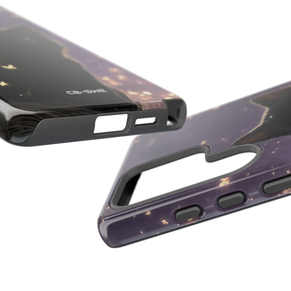 Whimsical Cat Soars - Samsung Case