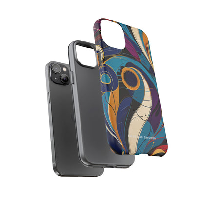 Vintage Vortex Harmony iPhone 14 - Tough Phone Case