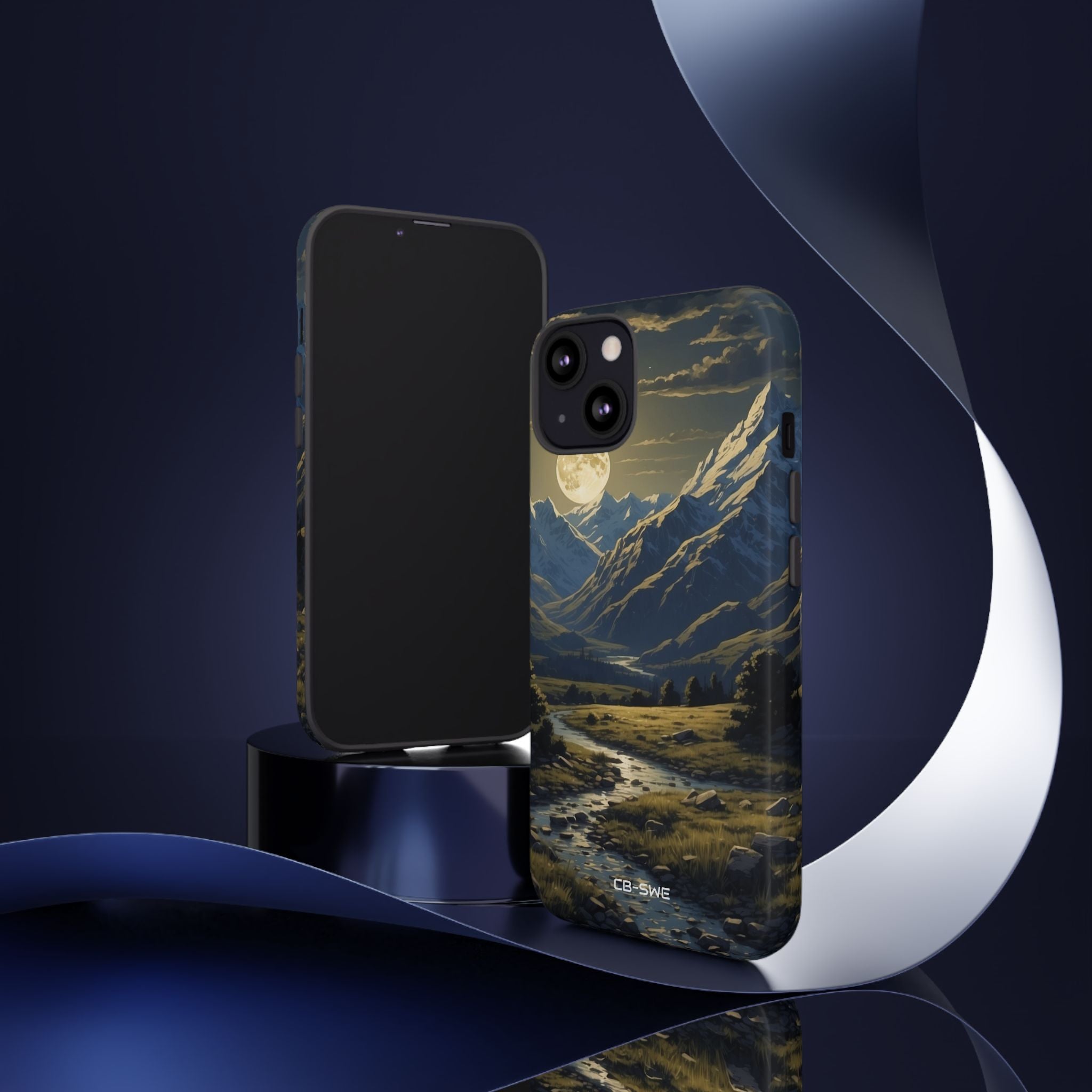 Moonlight Guides River - iPhone Case