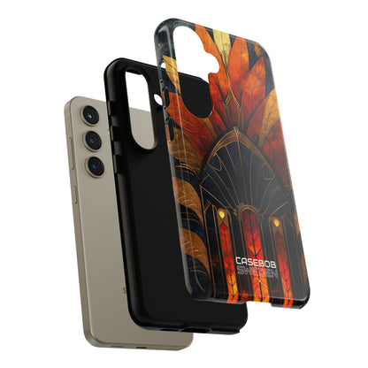 Foglie ad Arco Dorato Samsung S24 - Tough