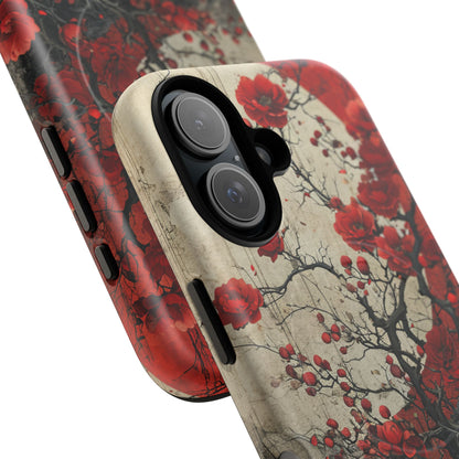 Zen Blossoms in Moonlight iPhone 16 | Tough+ Phone Case