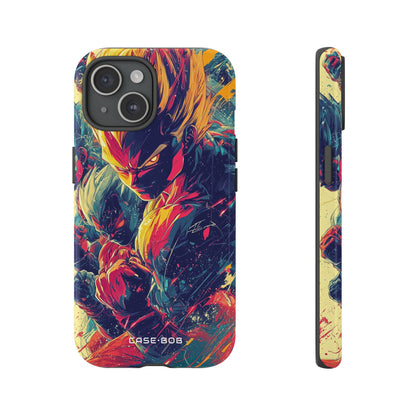 Yellow Fury iPhone 15 Case - Tough