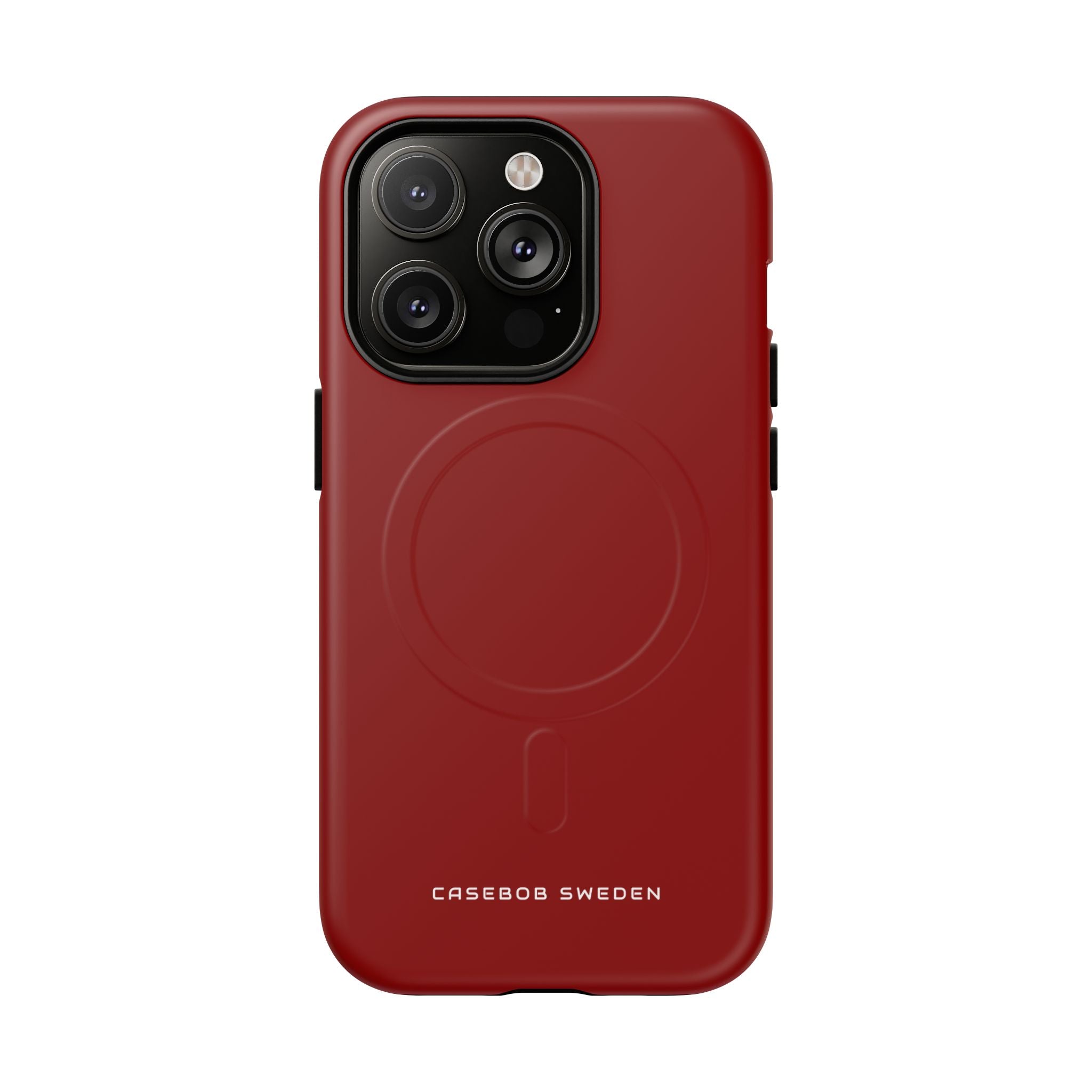 Dark Red iPhone 14 | Tough+ Phone Case