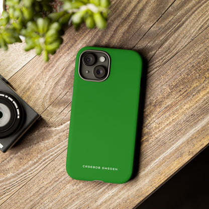 Forest Green iPhone 15 - Tough Phone Case