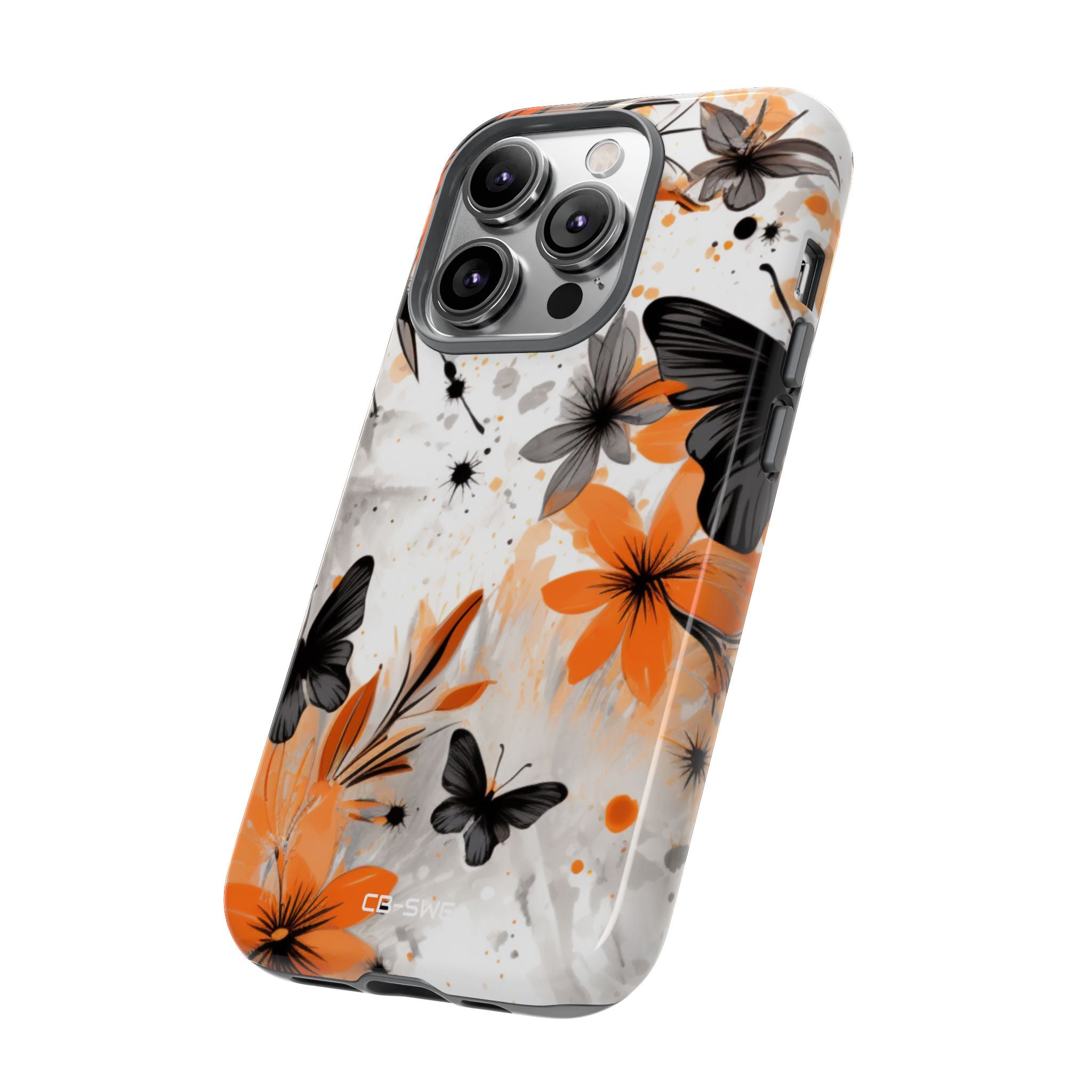 Vibrant Floral Dance - iPhone Case