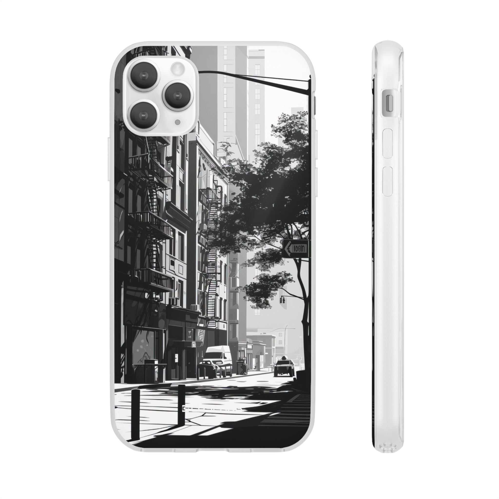 Urban Serenity | Flexible Phone Case for iPhone