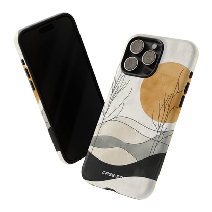 Orange Halo iPhone 15 Pro Max Case - Tough