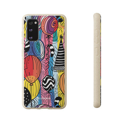 Vibrant Party Whimsy | Biodegradable Phone Case