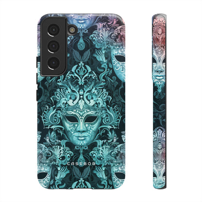 Venetian Mask Pastel Elegance - Protective Phone Case