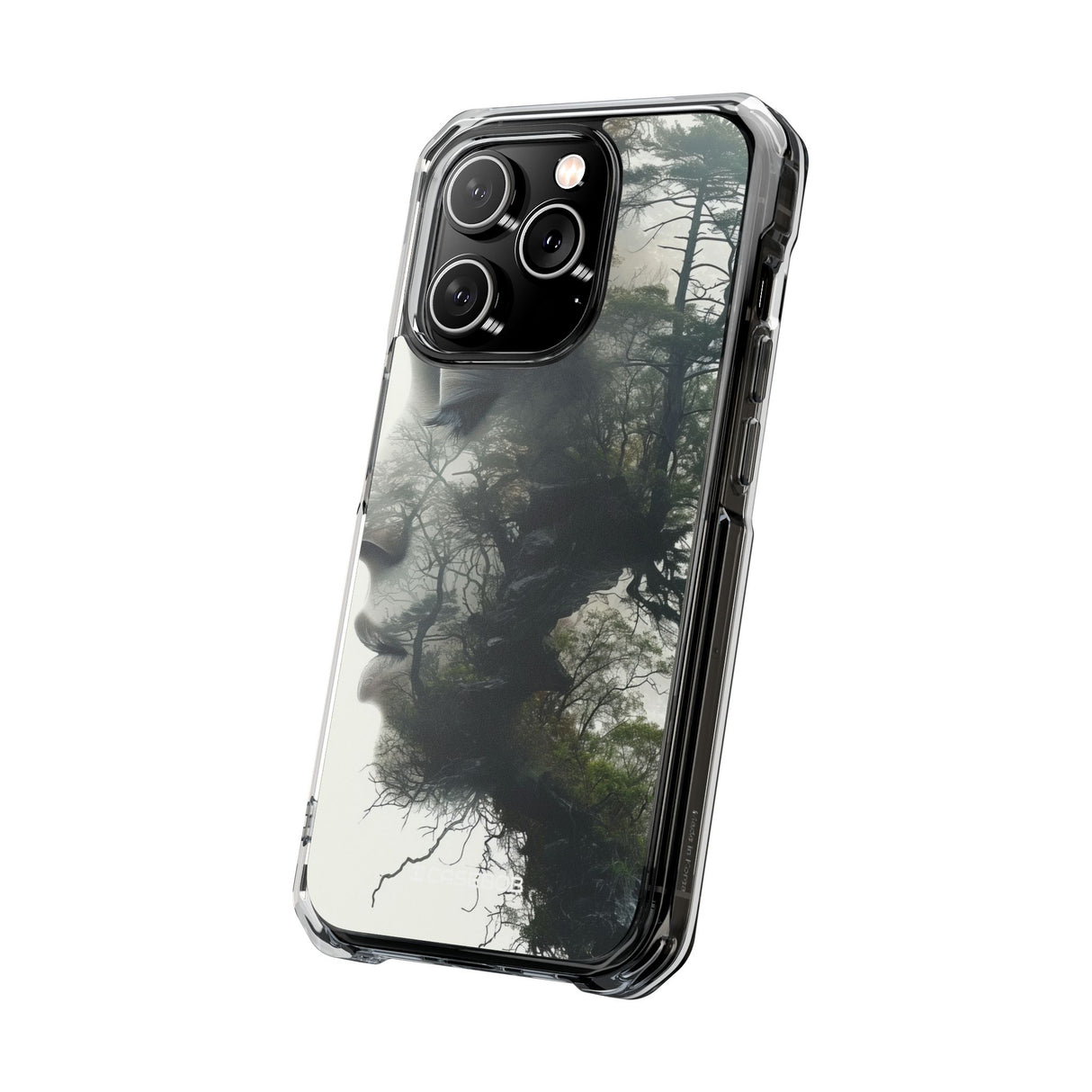 Serene Symbiosis - Phone Case for iPhone (Clear Impact - Magnetic)