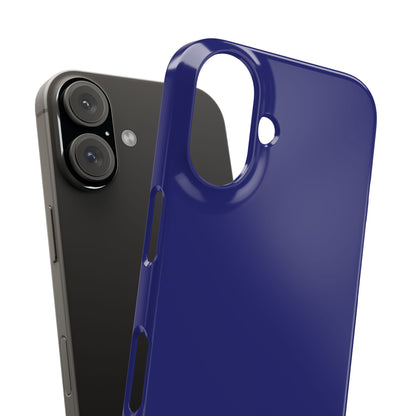 Dark Blue iPhone 16 - Slim Phone Case