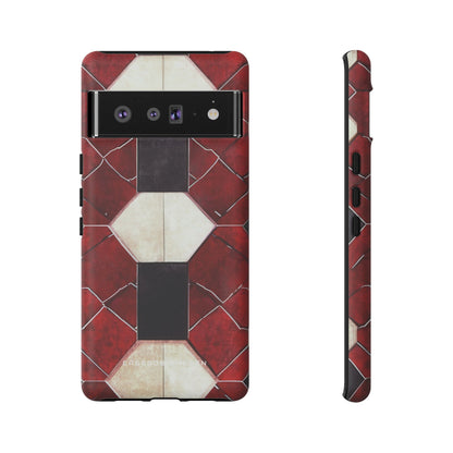 Gothic Hexagon Symmetry Google Pixel 6 - Tough Phone Case