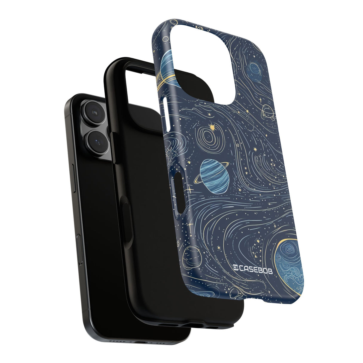 Celestial Whimsy: Hand-Drawn Universe - for iPhone 16