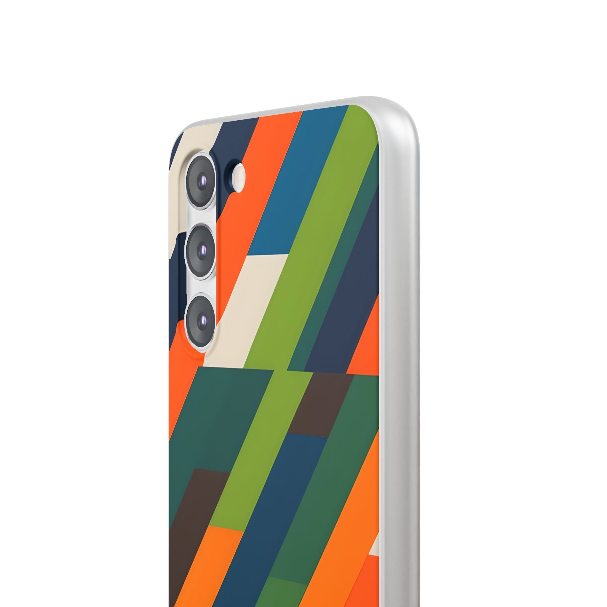 Diagonal Blaze Samsung S23 Plus Case - Soft