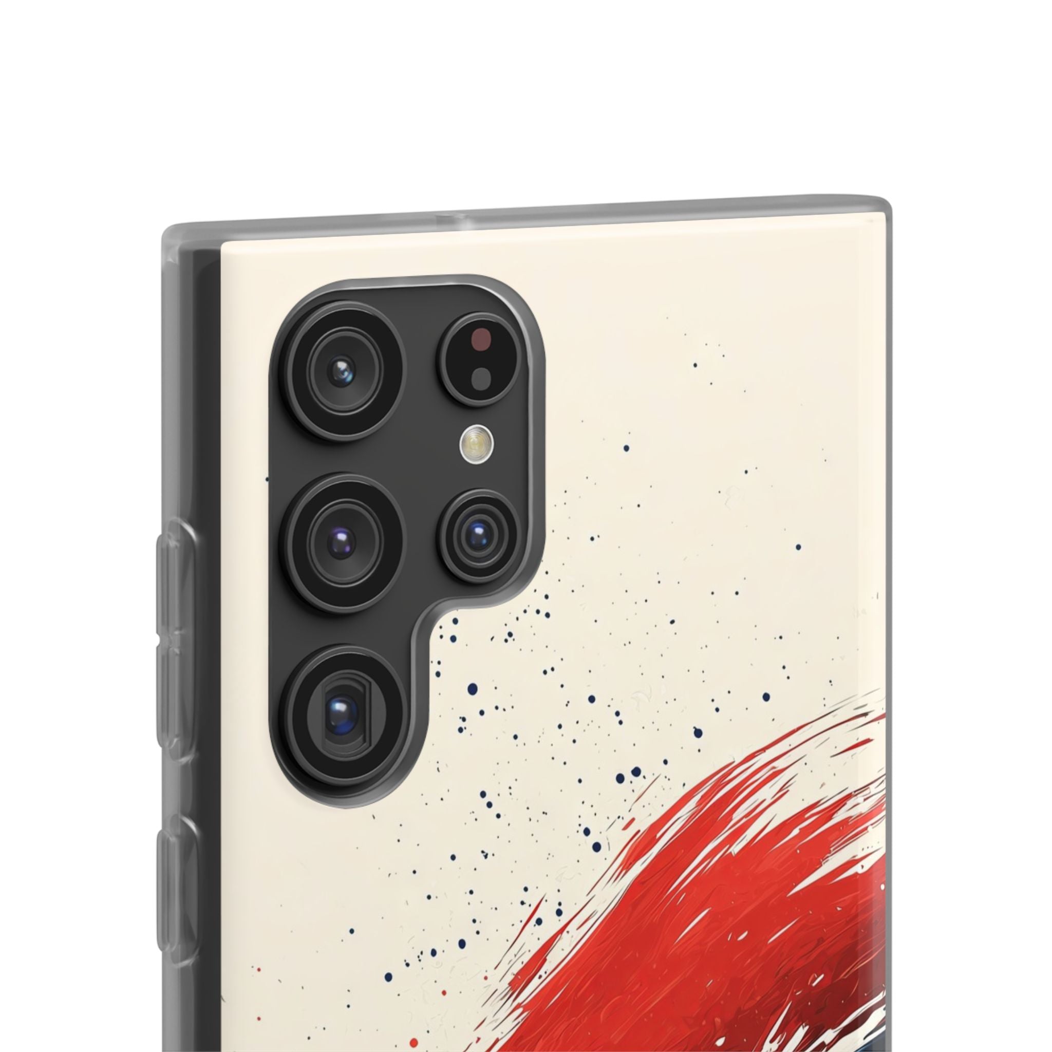 Red Surge Samsung S22 Ultra Case - Soft