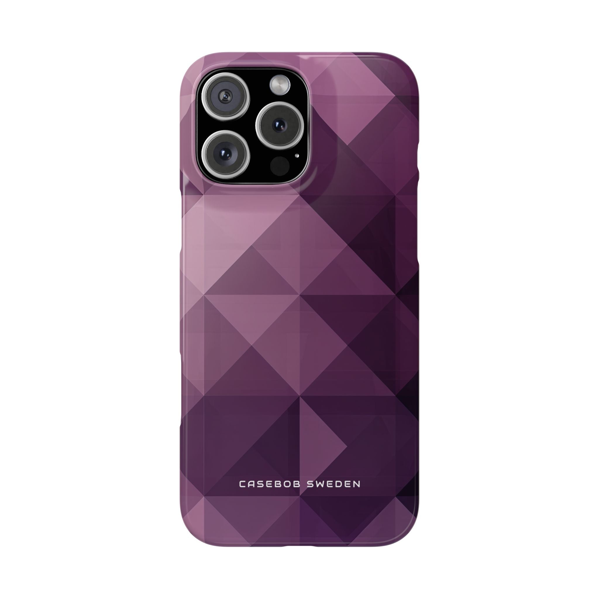 Gradient Purple Mosaic iPhone 16 - Slim Phone Case