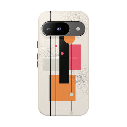 Shapes Dance Playfully - Google Pixel Case