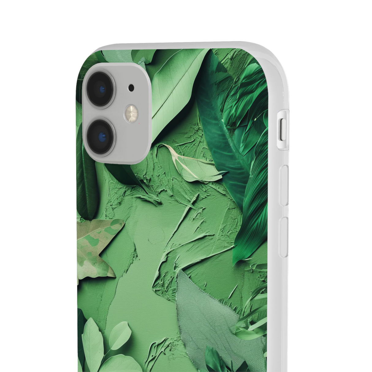 Pantone Greene Design | Handyhülle für iPhone (Flexible Hülle)