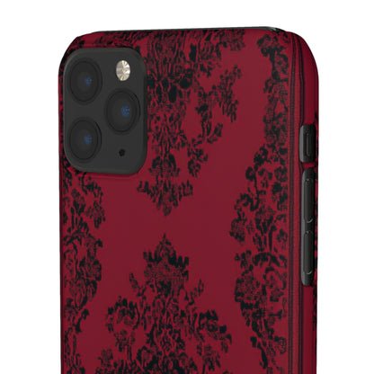 Gothic Crimson Elegance iPhone 11 - Slim Phone Case