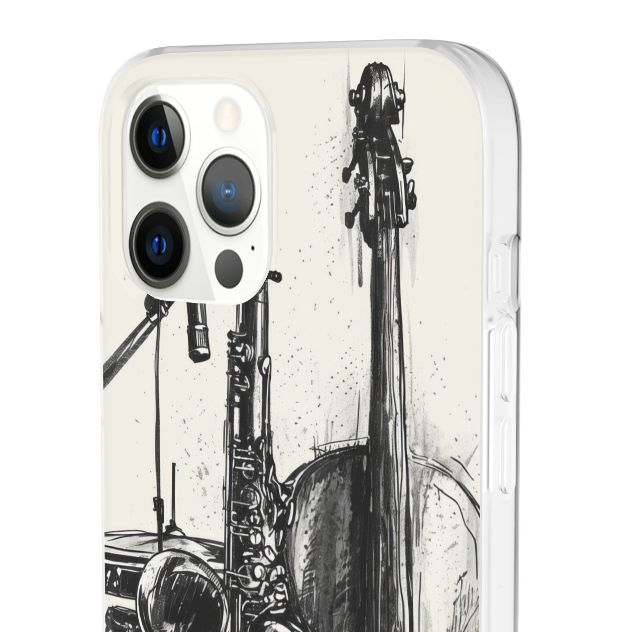 Jazz Ink Expressions | Flexible Phone Case for iPhone