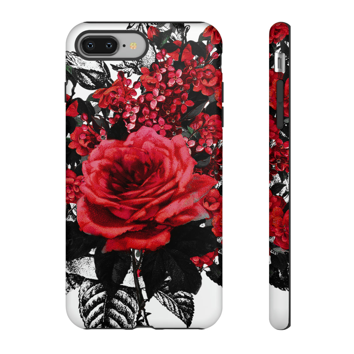 Rola Rose Gothic Flower - Protective Phone Case