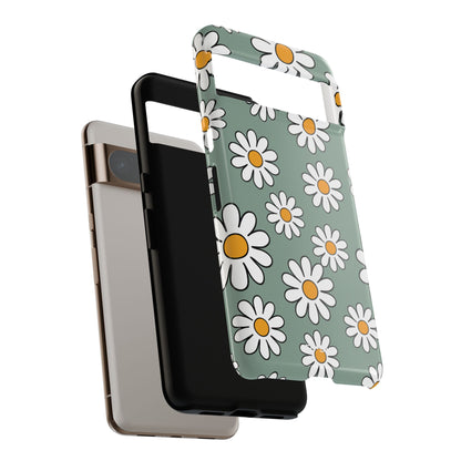 Daisies Dance Playfully - Google Pixel Case