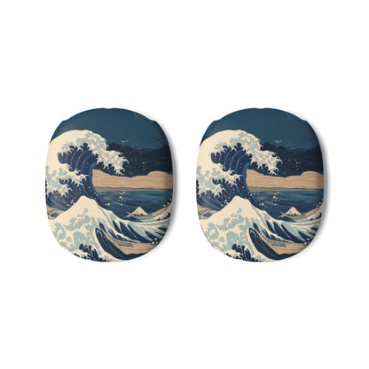 Cresting Navy Wave - AirPod Max Case