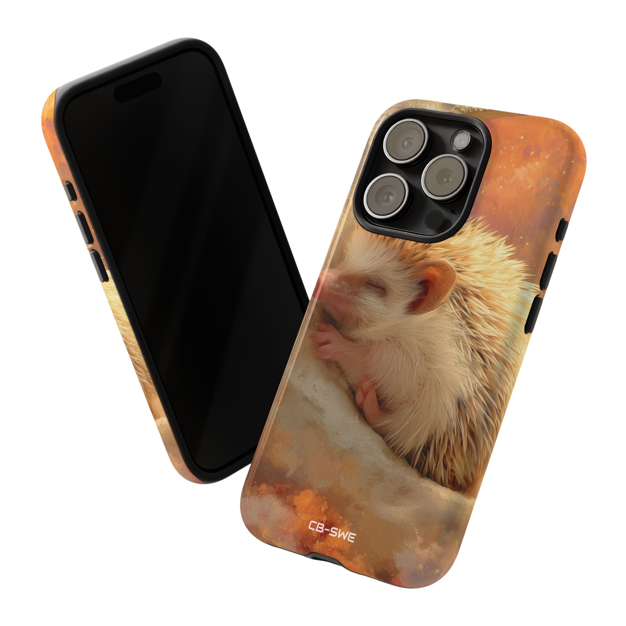 Hedgehog Rests Dreaming - iPhone Case
