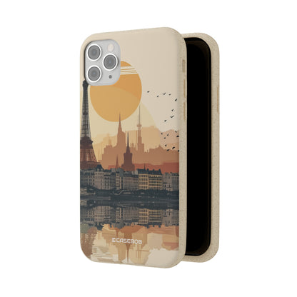 Parisian Sunset Serenity | Biodegradable Phone Case