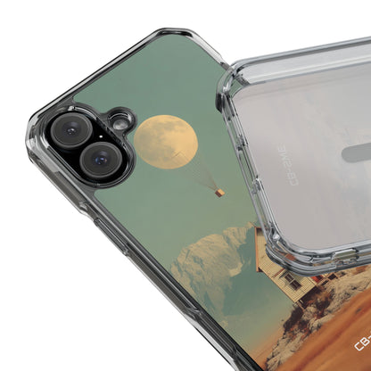 Moon Hovers Low iPhone Case - Impact