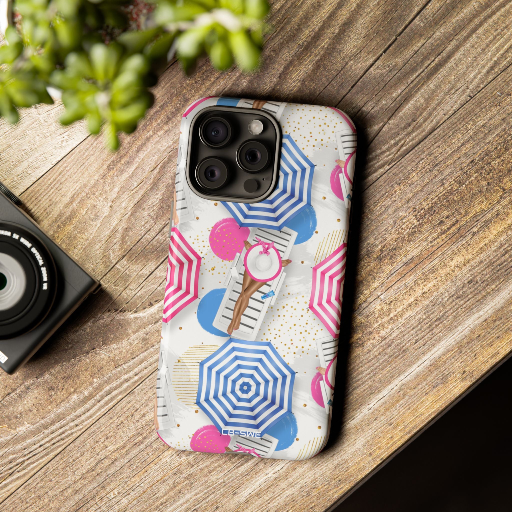 Sun Hats Relaxing - iPhone Case