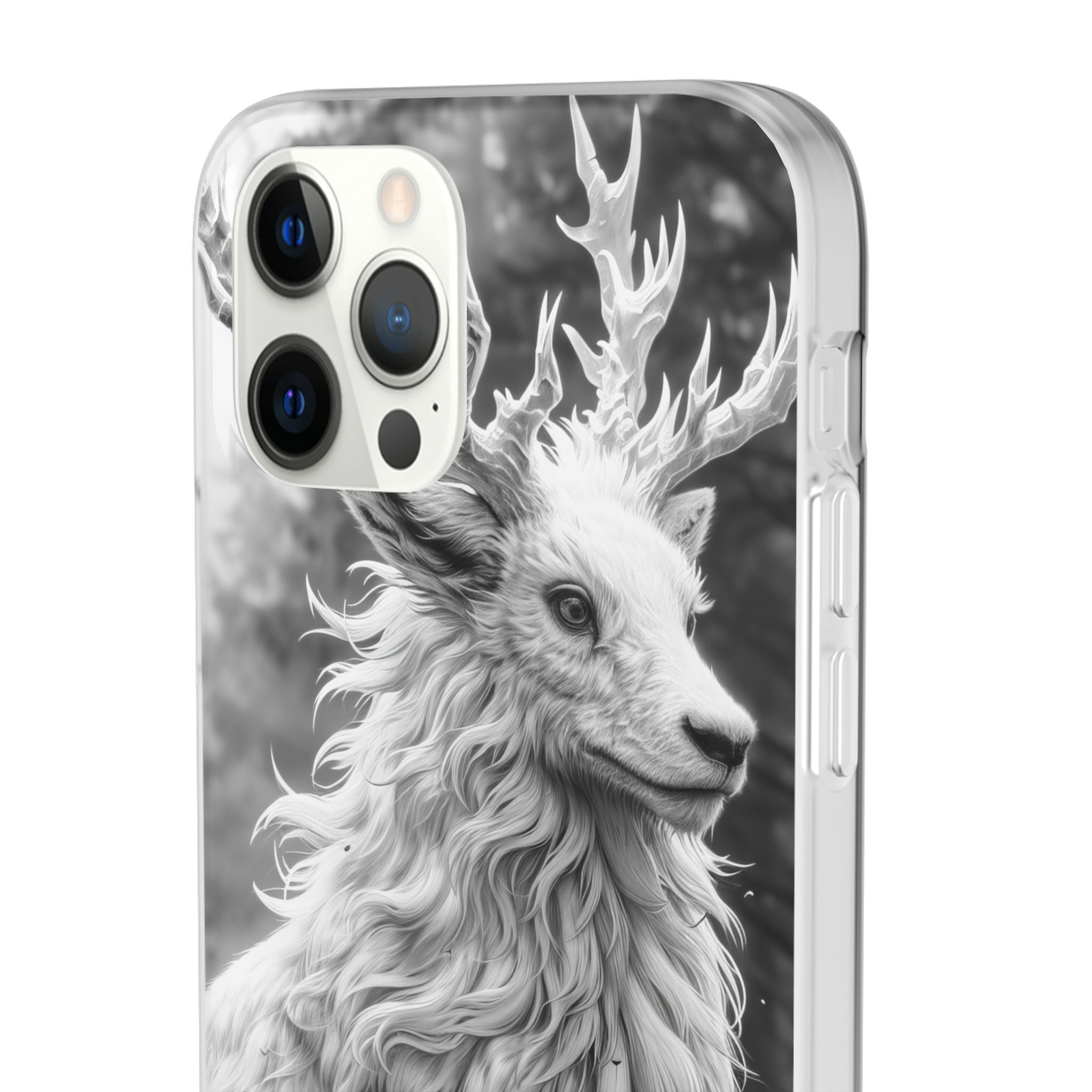 Majestic Forest Guardian | Flexible Phone Case for iPhone