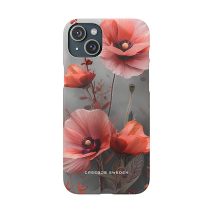 Ethereal Floral Elegance iPhone 15 - Slim Phone Case