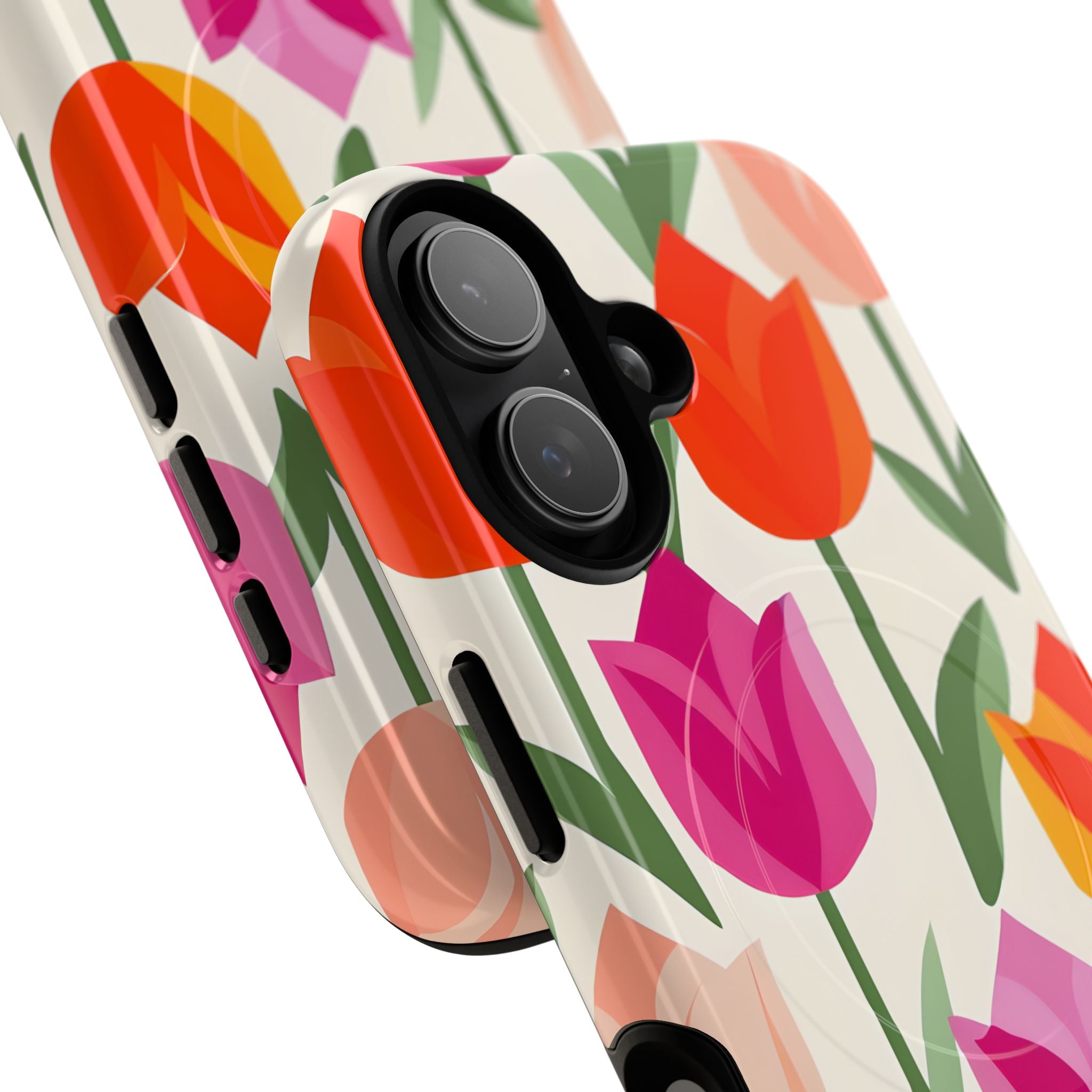 Tulip Harmony Green iPhone 17 - Tough+