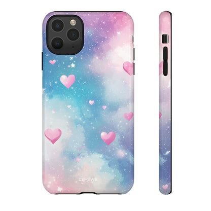 Hearts Float Lightly - iPhone Case
