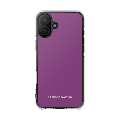 Plum Purple - Clear Impact iPhone 16 Phone Case