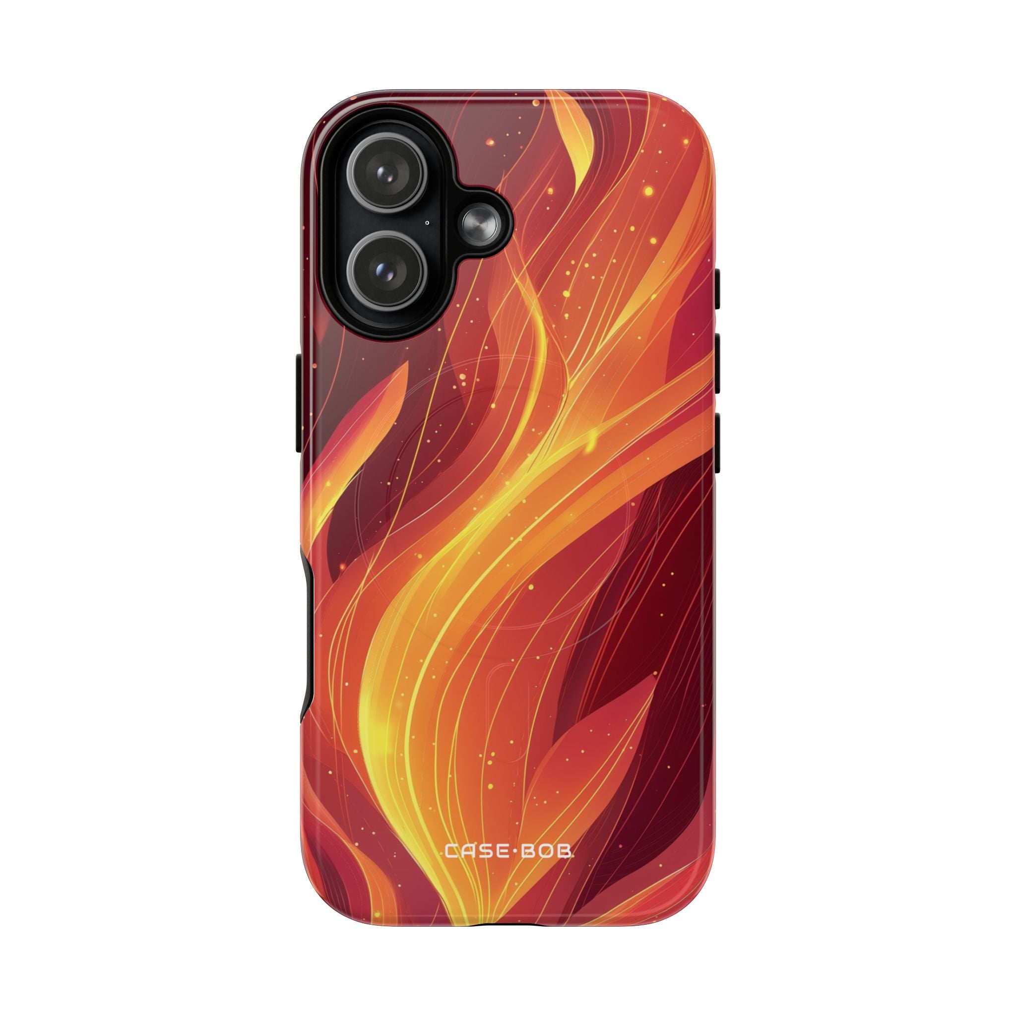 Flaming Flow iPhone 17 Case - Tough+