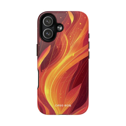 Flaming Flow iPhone 17 Case - Tough+