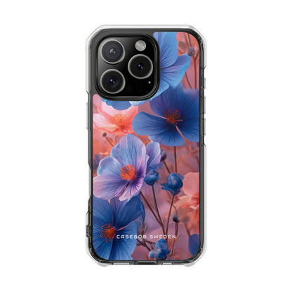 Ethereal Floral Symphony iPhone 16 - Clear Impact Phone Case