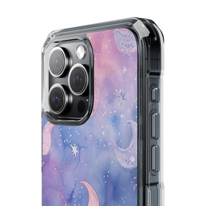 Celestial Dreamscape - Clear Impact iPhone 15 Phone Case