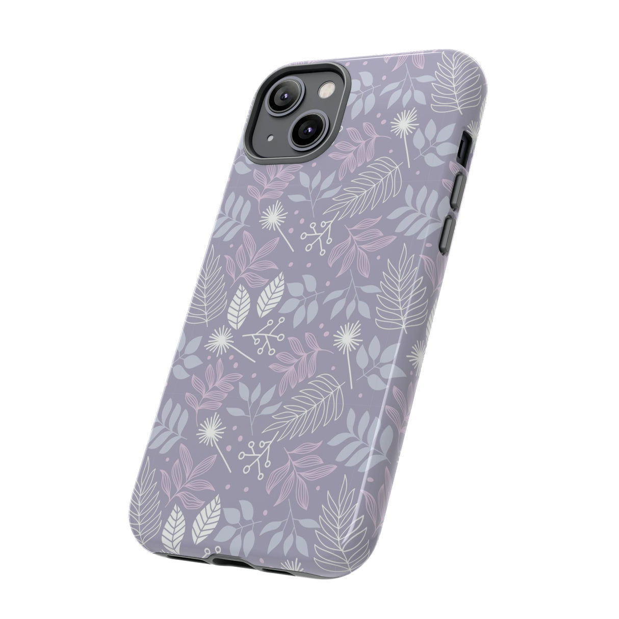 Purple Mona Leaf - Protective Phone Case