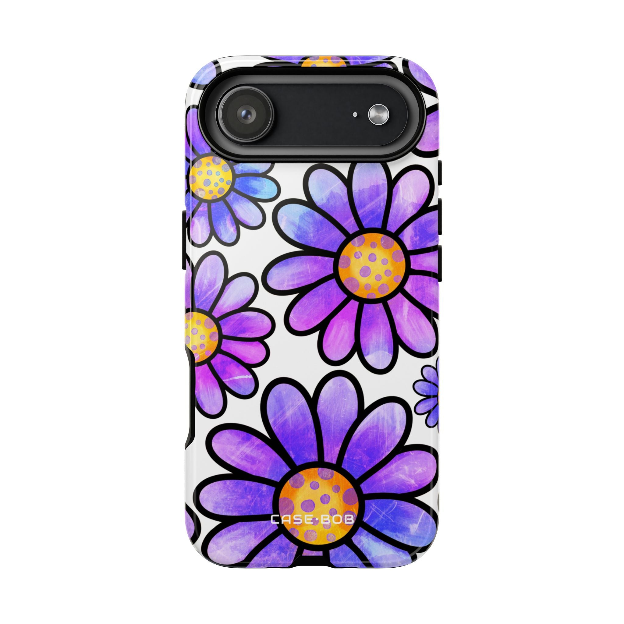 Polka Dot Blooms iPhone 17 Air Case - Tough