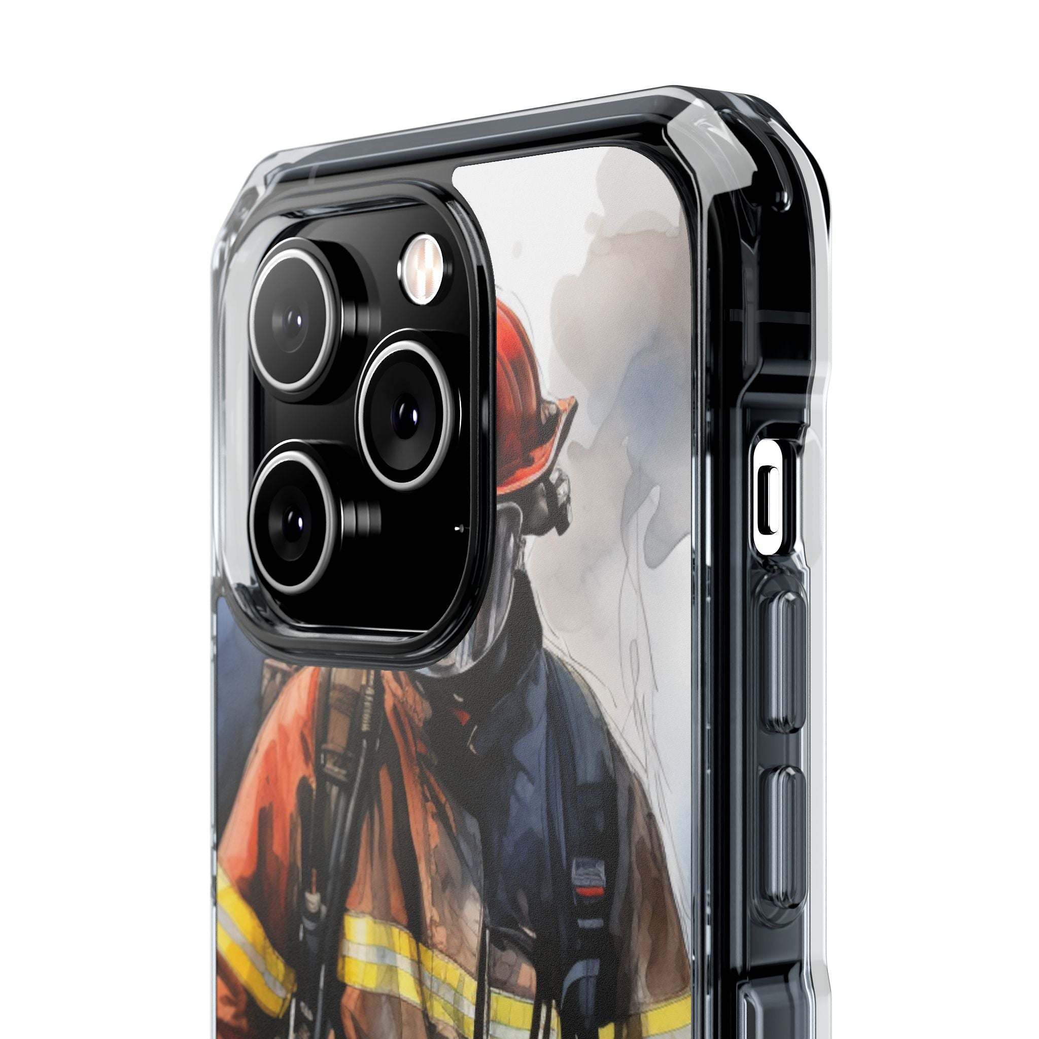 Firefighter In Motion iPhone Case - Impact