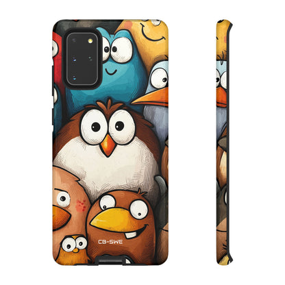 Whimsical Birds Gather - Samsung Case