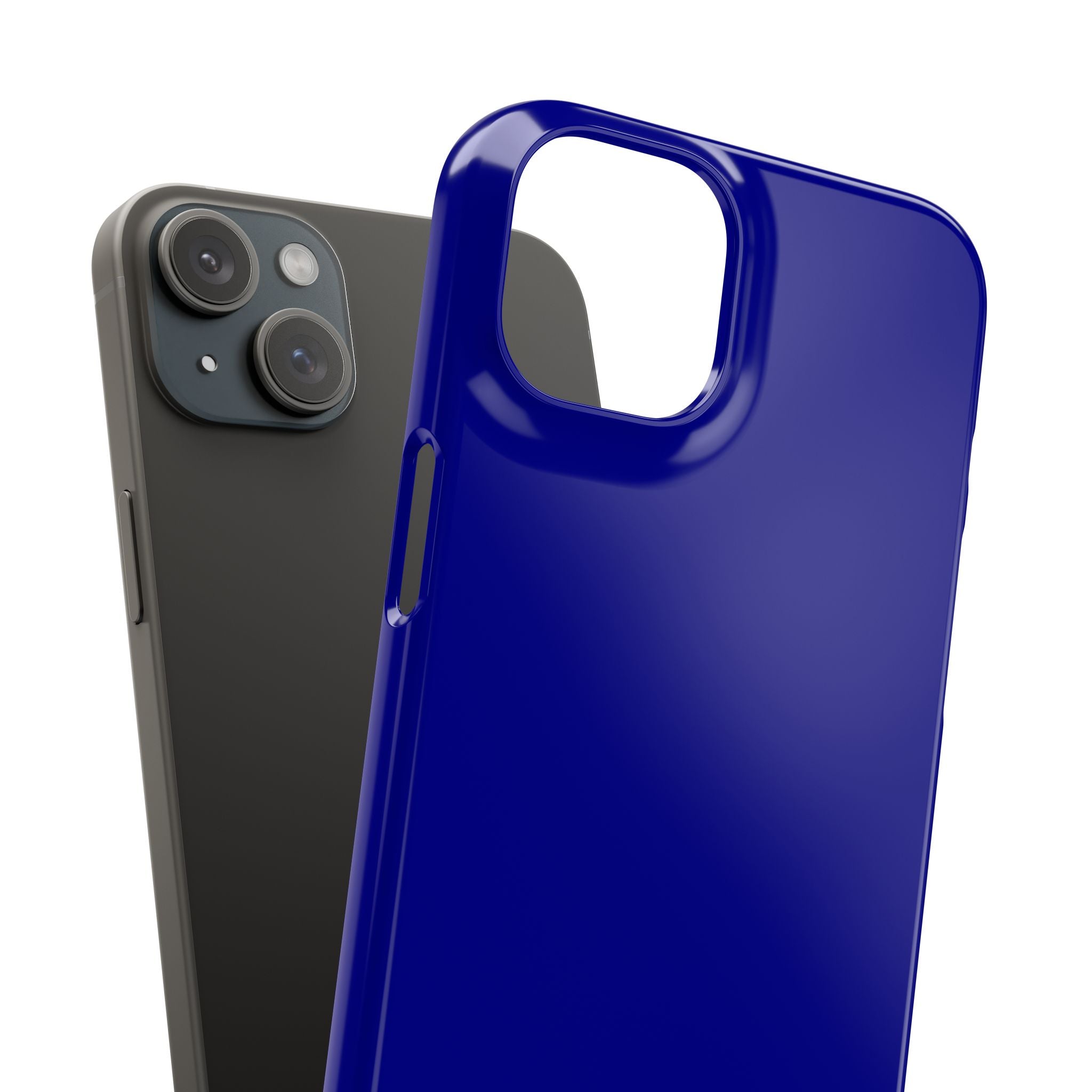 Dark Blue iPhone 15 - Slim Phone Case