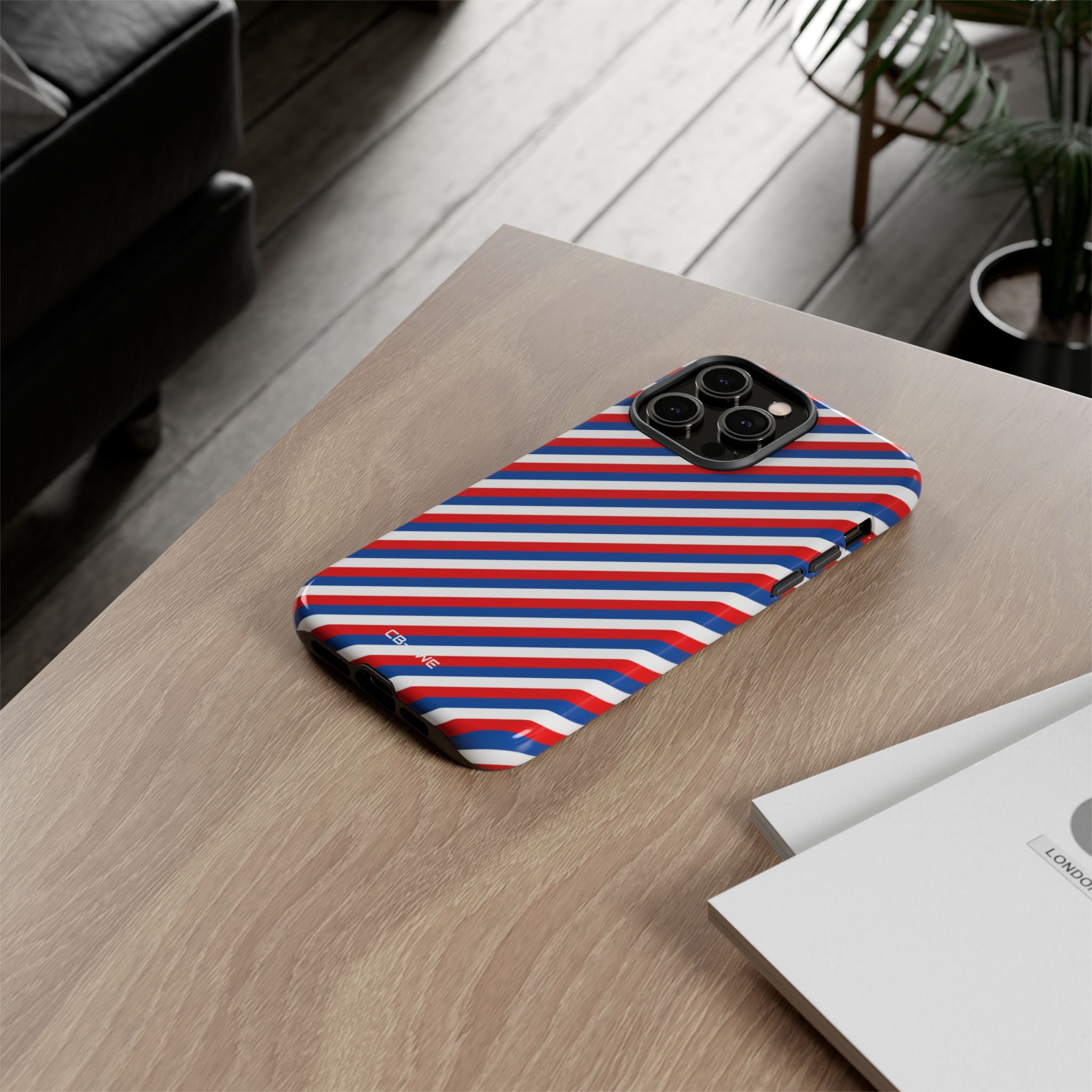 Striped Freedom Wave - iPhone Case